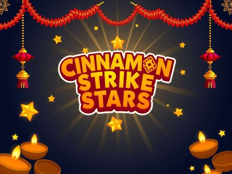 Cinnamon Strike Stars Game Banner